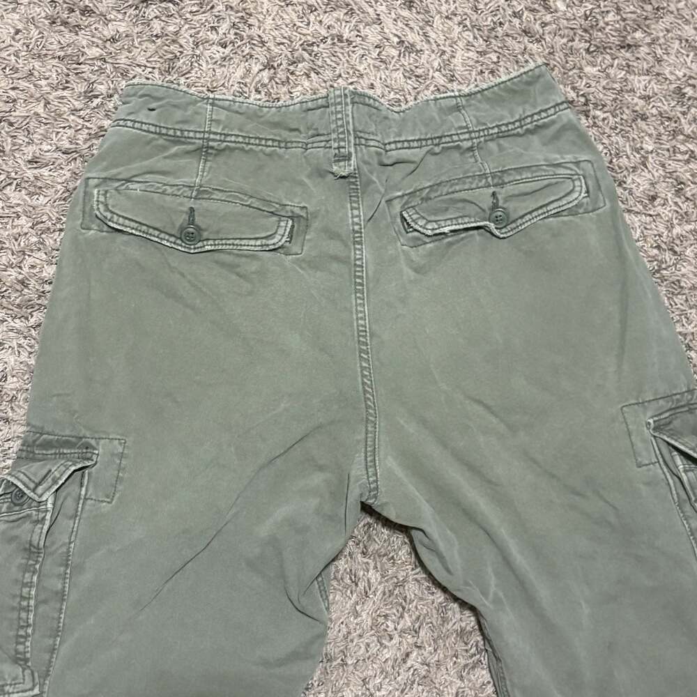 Abercrombie & Fitch Loose Cargo Pants 31x30 Green - Picture 9 of 10